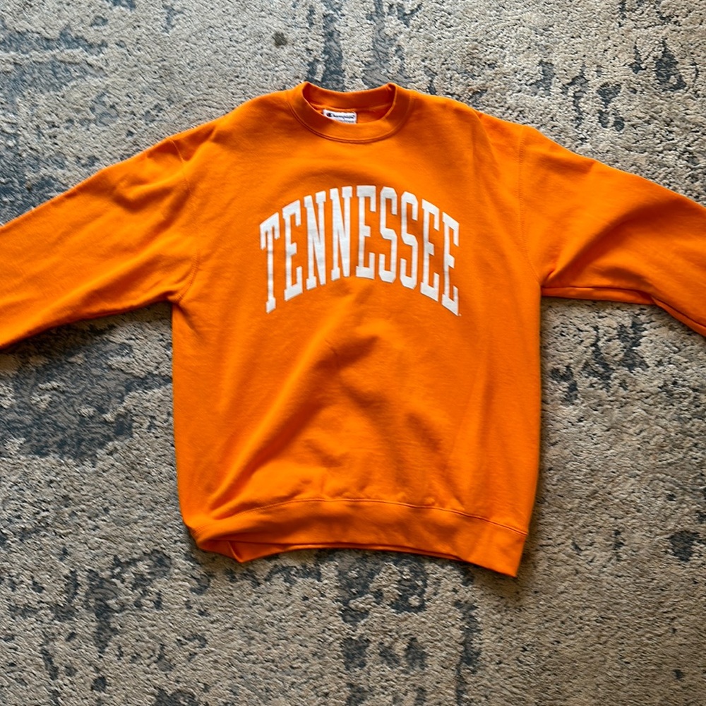 Tennessee Arch Crewneck Sweatshirt Orange